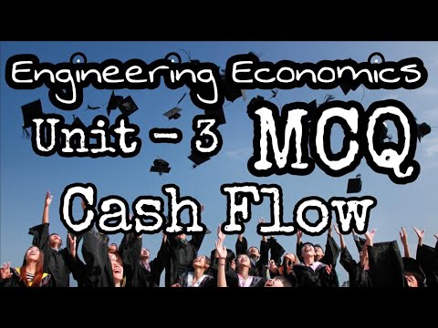 ENGINEERING ECONOMICS//MCQ// UNIT-3// CASH FLOW// MECHANICAL ENGINEERING