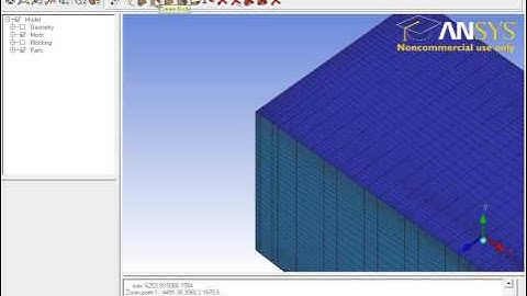 ANSYS ICEMCFD GUI - Part II