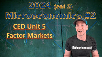 2024 AP Microeconomics Set 2 FRQ #2  Explained