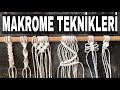 TEMEL MAKROME DÜĞÜM TEKNİKLERİ | Yeni Başlayanlar İçin