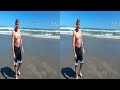 Family fun at the beach 3D