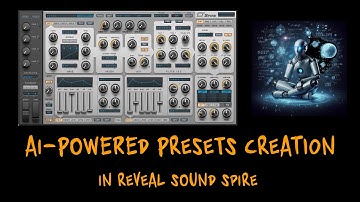 Creëer presets met behulp van AI in Reveal Sound Spire!