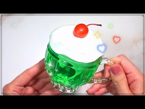 【ASMR】雪崩スライム 雲層史萊姆 눈사태 슬라임 Abalanche Slime/No talking ASMR【Slime】