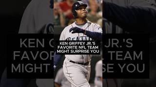 MUST-WATCH: KEN GRIFFEY JR's FAVORITE NFL TEAM #mlb #baseball #shorts