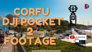 Corfu Footage Greece - 4K Dji Pocket 2