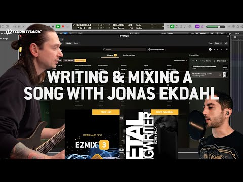 Metal Guitar Tone with EZmix 3 | Recording and Mixing with Jonas Ekdahl