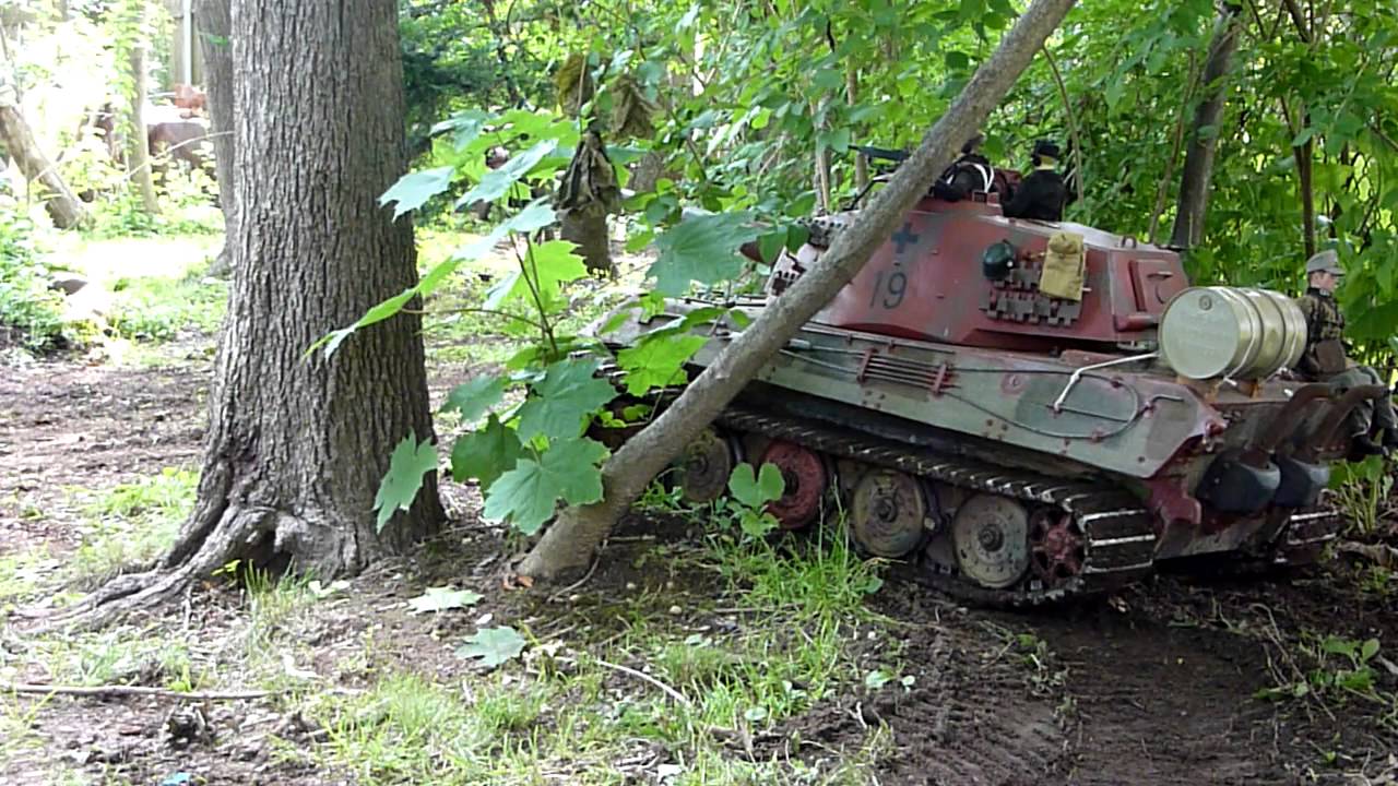 1/6 Scale RC Tank-PANZER 19-WOODS FIGHTER - YouTube