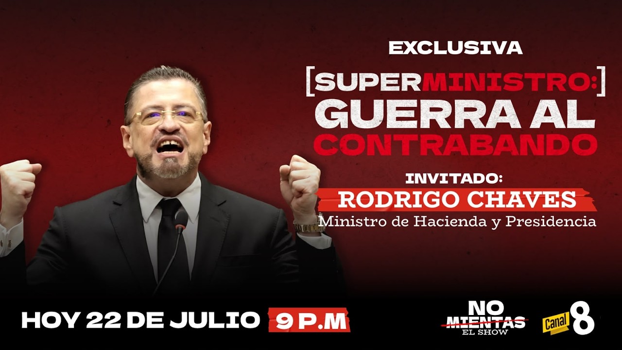 #NoMientasShow | Rodrigo Chaves en exclusiva: tensión política, eurobonos y contr4bando