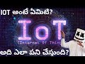 What is meant by Internet of Things (IOT) in Telugu | How IOT works | #Dineshprovince