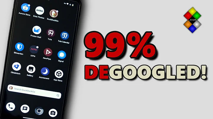 No! THIS is a DeGoogled phone!