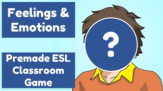 How Does He Feel? | Feelings | Emotions | Premade ESL Classroom Guessing Game screenshot 4