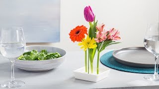 Flowers stand up & get noticed.