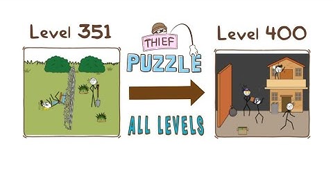 Thief Puzzle All Levels Walkthrough (Part 8) | No Commentary & No Music | Android Gameplay