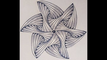 20211004 禅绕画 Paradox画法-Zentangle