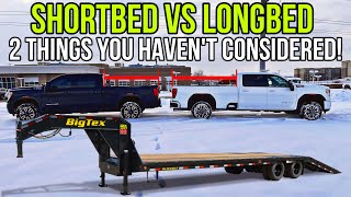 Shortbed VS Longbed: Why Do I Buy A Standard Bed To Tow My Fifth Wheel When Longbed Is Better?