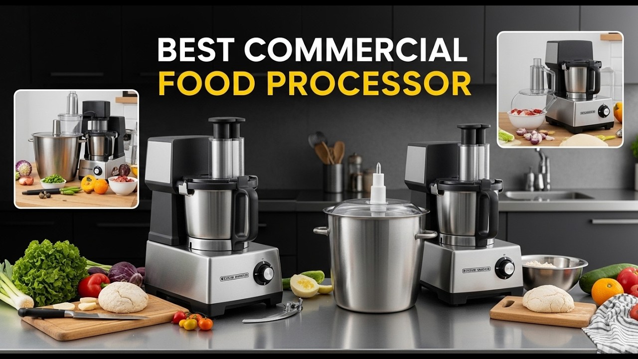 TOP 5 Best Commercial Food Processor 2026 | Commercial Food Processors That Destroy The Competition
