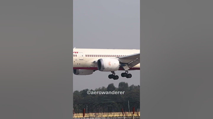 AIR INDIA B787-8 LANDING #shorts #airindia #b787 #landing #plane #chennai #aviation