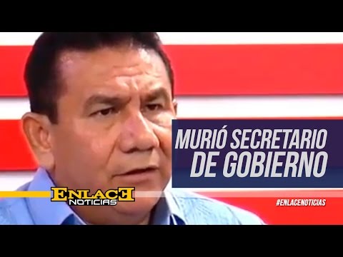 Falleció secretario de gobierno local