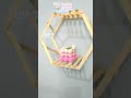 3 Days Ice Cream Stick Craft Series | Jewellery Stand, Wall Hanging & Wall Decoration | DIY Ideas