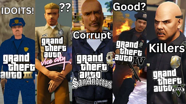 Evolution of Police COPS LOGIC in GTA Games (2001 - 2024) #2