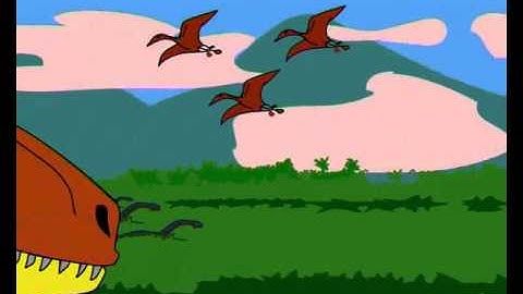 Allosaurus en Open Toonz