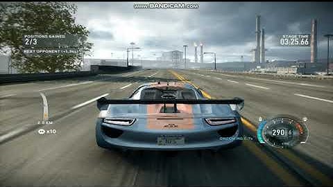 Need for Speed The Run-Stage 10-Gain 3 position.