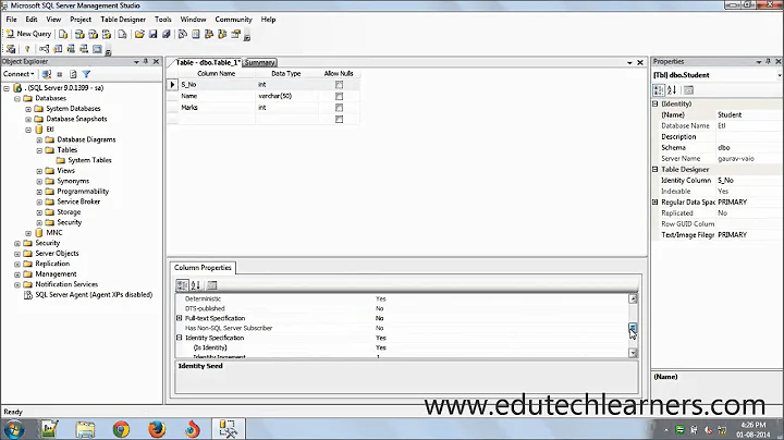 How To Generate Auto Increment Serial number in SQL Server
