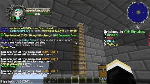 Minecraft Glitch Abuse! Mineplex - The bridges