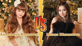 Anastasiya Knyazeva Vs Milana Khametova Transformation New Stars From Baby To 2024