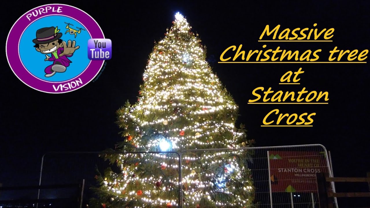 Massive Stanton Cross Christmas Tree A gift from Wellingborough