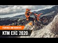 The full lineup of the new enduro range  features  benefits  ktm exc 2020
