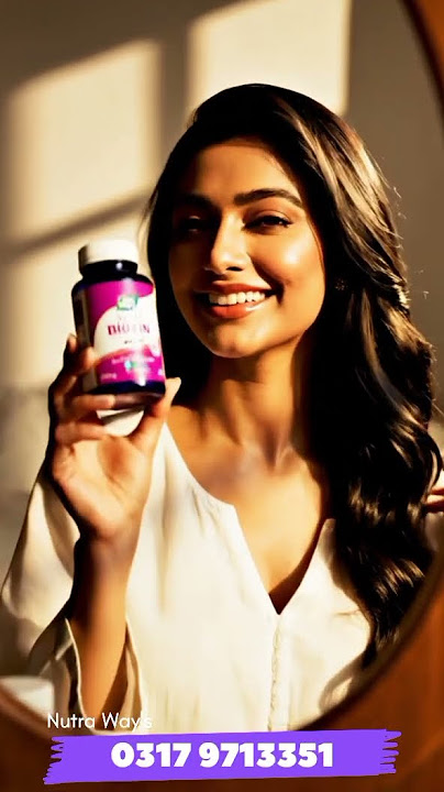 β¨ NutraWays Biotin 2500 mcg | Strong Hair, Glowing Skin & Healthy Nails Naturally πΏπ