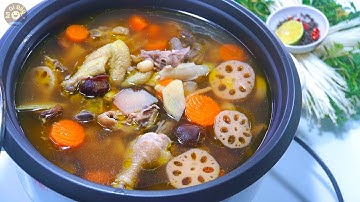 Cách Nấu Lẩu Gà Thuốc Bắc Thơm Ngon Bổ Dưỡng Hấp Dẫn | Món Ngon Đãi Khách | Ăn Gì Đây