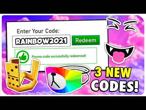 ALL 3 NEW *JUNE* ROBLOX PROMO CODES! 2021 (WORKING)