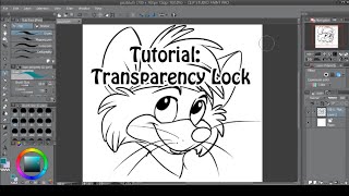 Tutorial: Transparency Lock screenshot 1