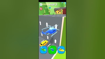 🚗 Shape Shifting 🚁 || Level- 3 || Gameplay Tutorial || Android IOS  Games || 🚗⛴🚁