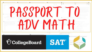 SAT Math Passport to Adv Math | FULL REVIEW | August 2023