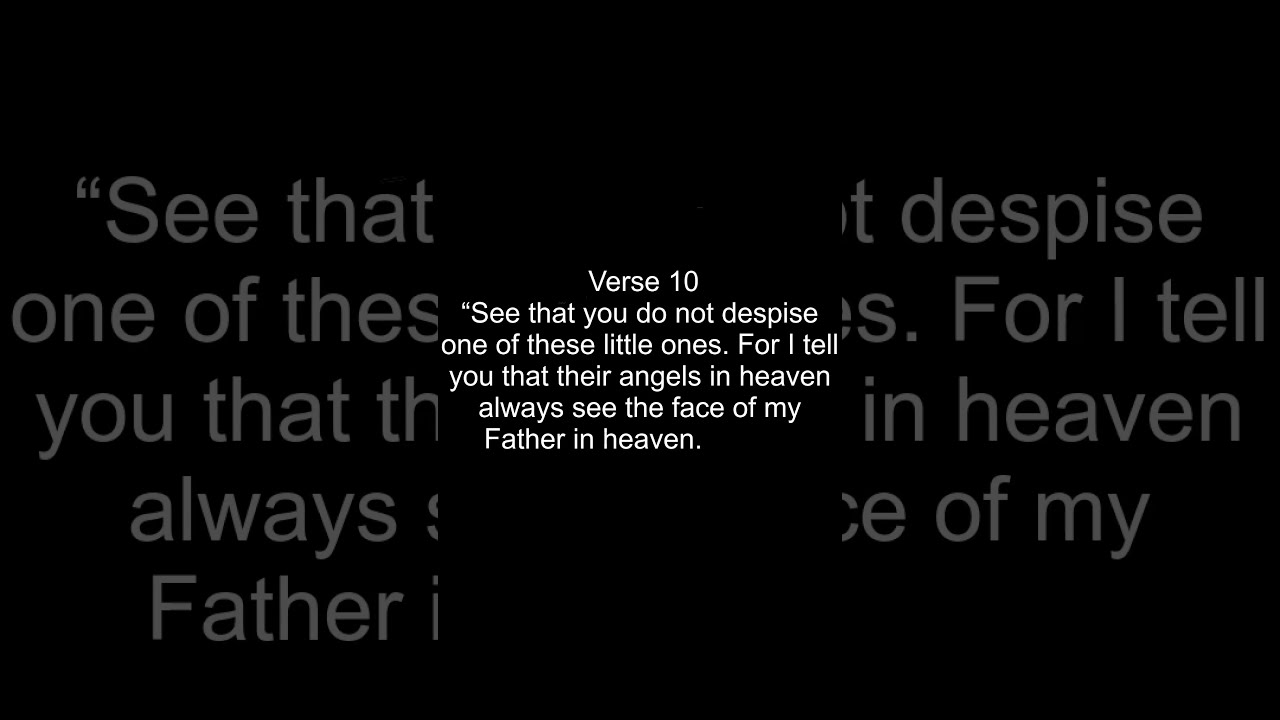 Bible Verses About Angels Matthew 18 Verse 10 YouTube Bible Verses About Angels Matthew 18 Verse 10 YouTube