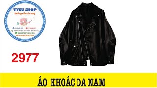 Tailoring Men s Leather Jacket 2977