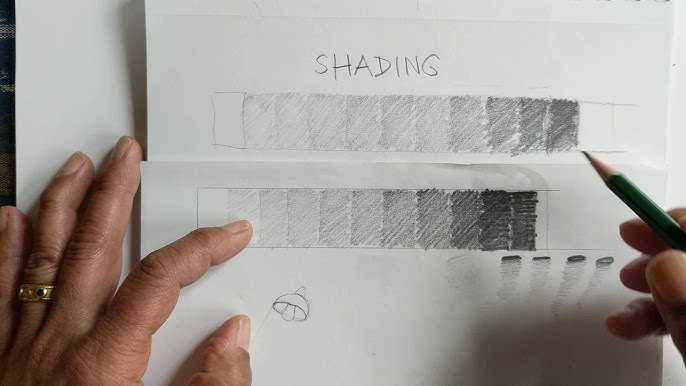 How To Shade With Pencil, Pencil Shading For Kids, Drawing Exercises