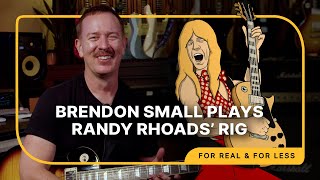 Download Lagu Randy Rhoads' Classic Rig \u0026 Modern Options | For Real \u0026 For Less With Brendon Small MP3 Download Lagu Randy Rhoads' Classic Rig \u0026 Modern Options | For Real \u0026 For Less With Brendon Small MP3