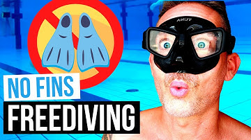 5 NO FINS Freediving Techniques for Beginners || How to DNF⭐️⭐️