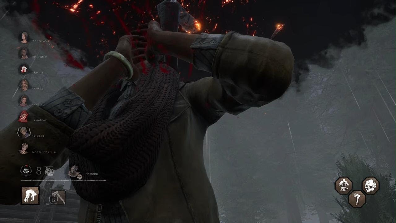 DBD ハントレス 珍とまさかの2連続全吊り - YouTube