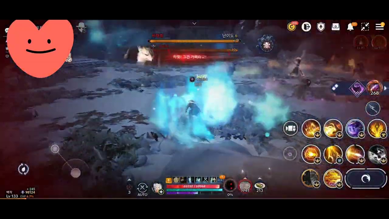 [검은사막 모바일] 레가투스 6재시니 등룡동굴(비형랑) | Lrgatus Bihyeongrang Calamity 6 | BlackDesert Mobile Black Shrine