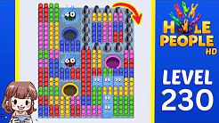 Hole People Level 230 Solution Walkthrough