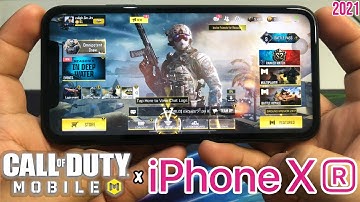 Call of Duty: Mobile Gameplay on iPhone XR in 2021 | (MAX SETTING!?) Handcam [4K]