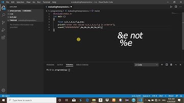 evaluating the expression((a-b/c*d+e)*(f+g)) c program using [vs code]