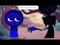 Sprunki meets pibby glich! Animation meme