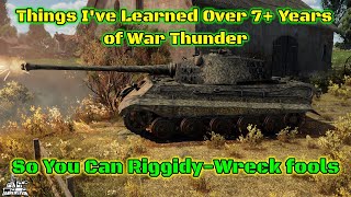 Top 7 Realistic Tank Pro Tips and Tricks - Guide + Tutorial (War Thunder)