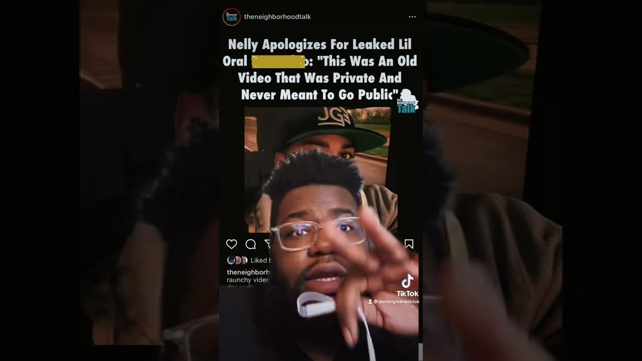 Nelly apologizes for oral sex video posted to his Instagram